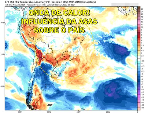 Tempo severo nas próximas horas no sul e no sudeste do Brasil