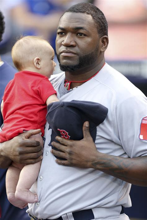 Before Last Nights Red Sox Game David Ortiz Was Signing Autographs When Someone Handed Him