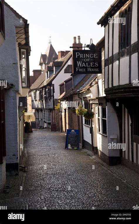 Ledbury A Country Town In Herefordshire England The Prince Of Wales