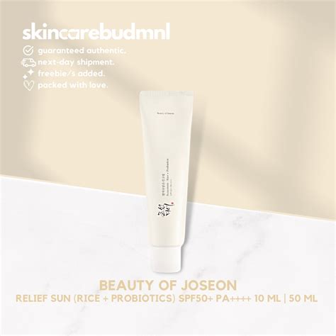 Beauty Of Joseon Relief Sun Rice Probiotics Spf Pa Ml