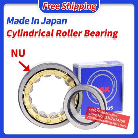 JAPAN NSK Cylindrical Roller Bearing High Speed Precision NU 202 203