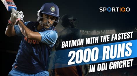 Which Batsman Scored The Fastest Runs In Odi Cricket Sportiqo