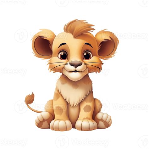 Baby Lion Cute Baby Lion Cute Cartoon Lion Image Cute Cartoon