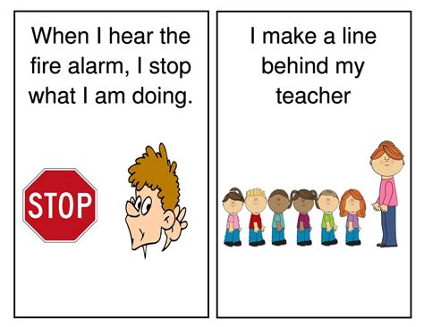 Firedrill Social Story Social Stories Fire Drill Teacher Resources