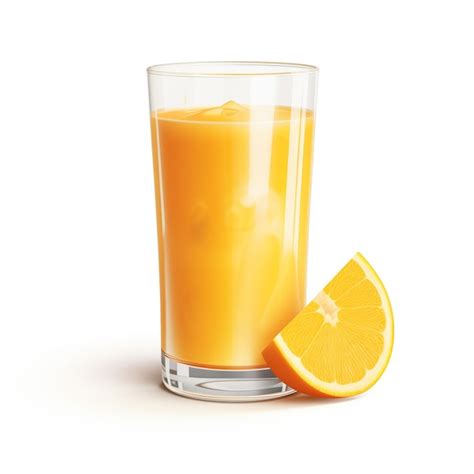 Premium Psd Orange Juice Isolated On Transparent Background