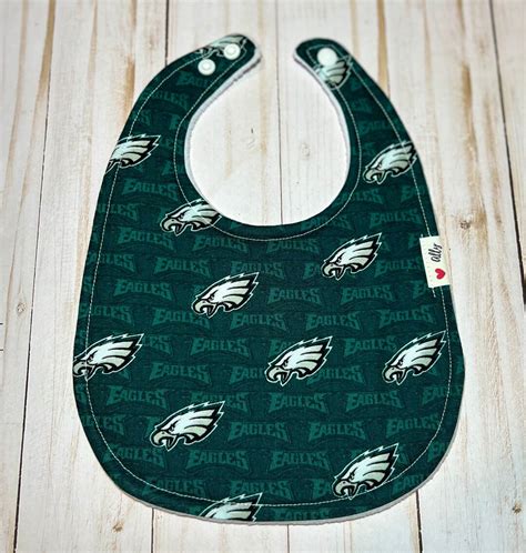 Philadelphia Eagles Baby Bib Nfl Philly Green Football Fan Infant