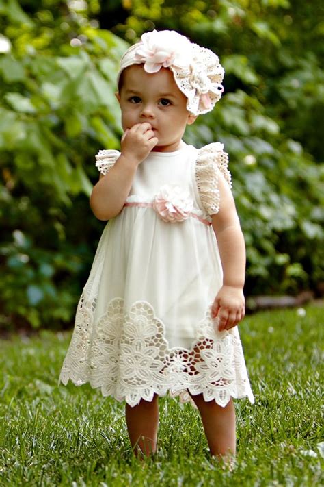 Peaches N Cream Infant Crochet Dress From South Carolina By The