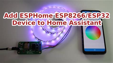 Add Esphome Device To Home Assistant Youtube