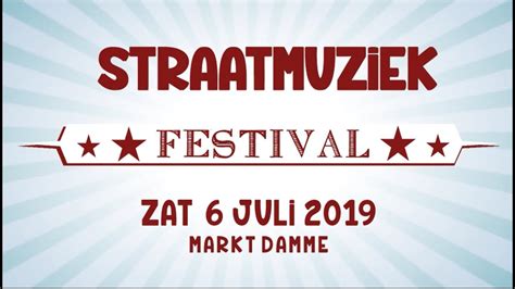 Programma Straatmuziekfestival Damme Youtube