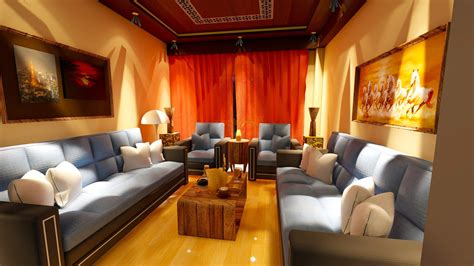 Interior design of Lounge on Behance