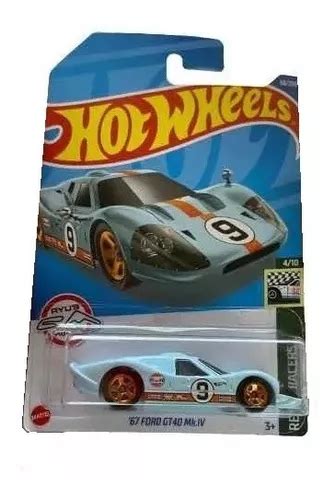 Hot Wheels Ford Gt40 Mk Iv Gulf 58 250 Hw Retro Racers 2022 Cuotas