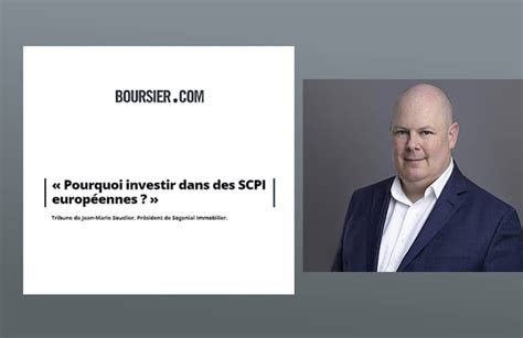 Boursier Pourquoi Investir Dans Des Scpi Europ Ennes Tribune De