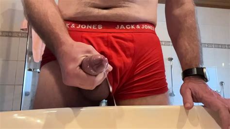 Cumshot In The Bathroom German Gay Handjob Handjob Porn XHamster