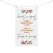 May Our Hearts Be Full Of Thanks Giving Pumpkins Hand Towel Fall Home