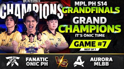 The Grand Champions Fnop Vs Rora Game Mpl Ph S Grandfinals Rora