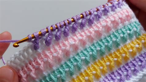 Crochet Tunisian Stitch You Should Learn Crochetbeja