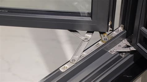 Prefabricated Casement Windows Aluminium Double Glazing Tilt And Turn