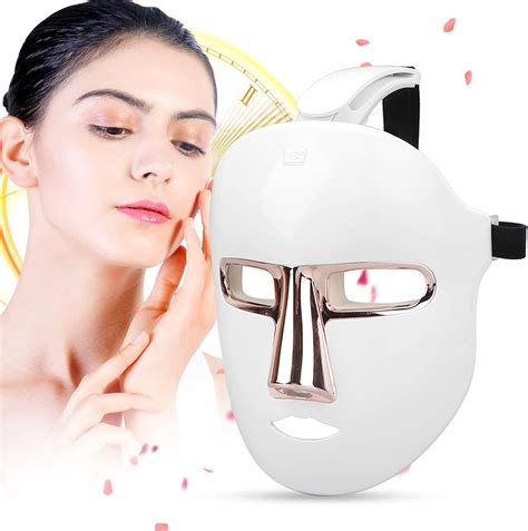 Masque Facial LED Masque LED 7 Couleurs Beauté du Visage Photon