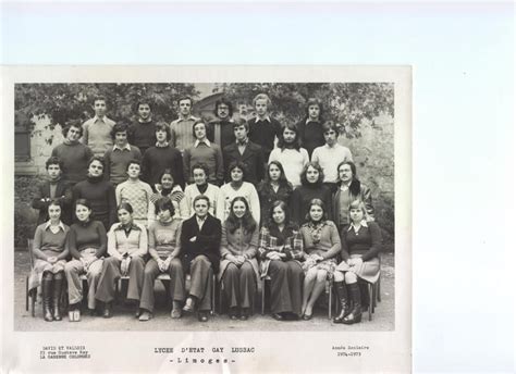Photo de classe Terminale B de Lycée Gay Lussac Copains d avant