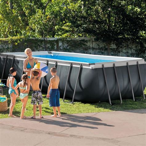 Intex Ultra Xtr Rechthoekig Frame Pool X X Cm Incl Accessoires