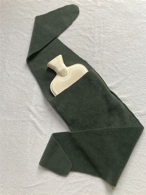 Hot Water Bottle Belt Hot Water Bottle Sleeve Hot Water Etsy
