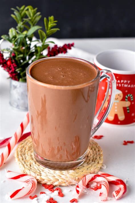 Vegan Peppermint Hot Chocolate The Conscious Plant Kitchen