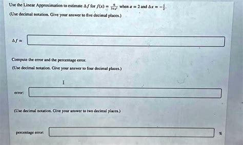 SOLVED: Use decimal notation. Give your answer to five decimal places f ...