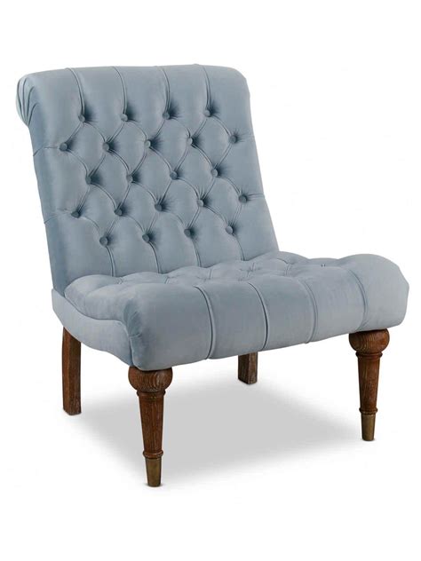 Velvet Chesterfield Chair | Blue Velvet Chair | Nordic House