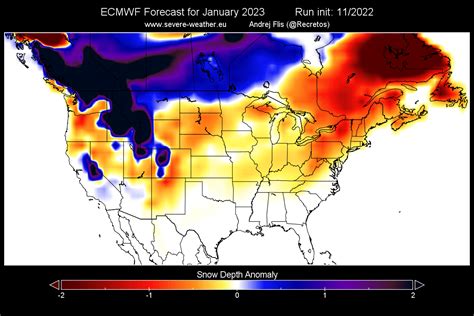 Winter 2022/2023 Snowfall Predictions: Final Snow Forecast for the ...