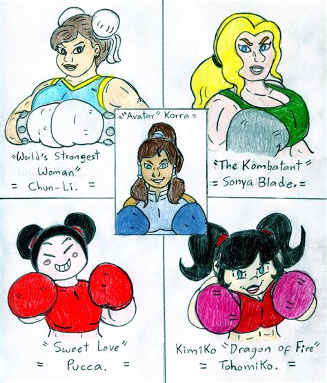 Boxing Korra Opponents By Jose Ramiro On Deviantart