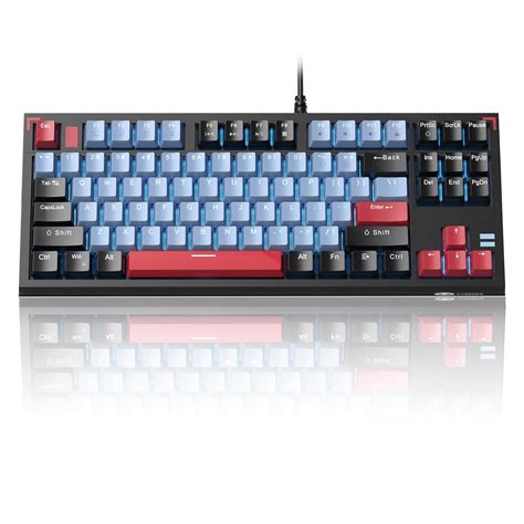 amazonin buy compact  percent mechanical gaming keyboard wired tkl