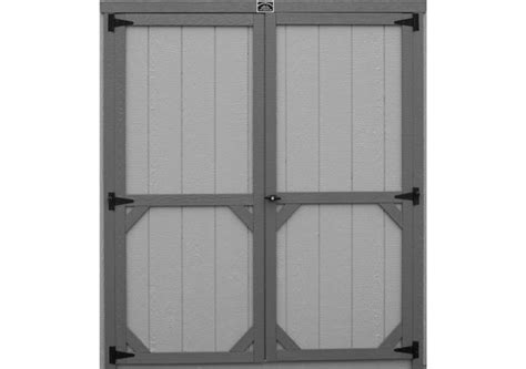 Fiberglass Exterior Double Doors For Shed – Glass Designs