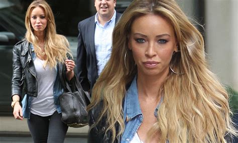 Out To Impress Towies Lauren Pope Shows Off Slim Legs In Super Tight