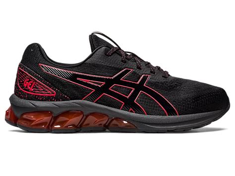 Unisex Gel Quantum 180 Vii Blackred Alert Sportstyle Asics