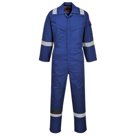 Portwest Fr Rbr Flame Resistant Super Light Weight G Royal Blue