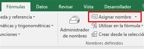 C Mo Asignar Nombre A Celdas O Rangos Excel Win