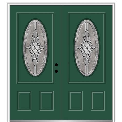 Green Oval Lite Front Doors At Lowes