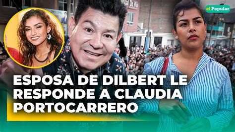 DILBERT AGUILAR Esposa Del Cantante Le Responde A CLAUDIA PORTOCARRERO