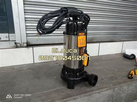 Ingco Industrial Sewage Submersible Pump Hp With Floater Switch And