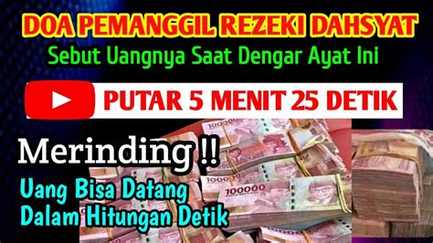 Dzikir Pemanggil Rezeki Paling Cepat Rezeki Langsung Mengejar Anda