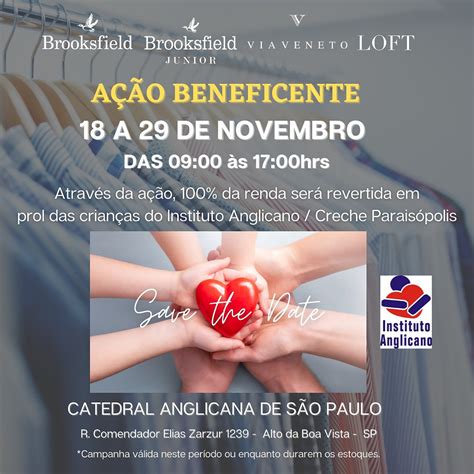 Ação Beneficente em prol do Instituto Anglicano