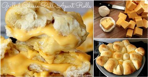 Creative Ideas - DIY Delicious Grilled Cheese Pull-Apart Rolls