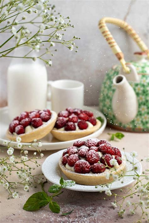 Crostatine Con Fragoline Di Bosco La Ricetta Vegana Di Mammachechef