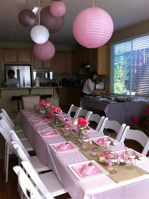 Cool Baby Shower Table Setting Ideas Caribbean Dinner Party