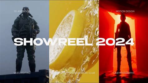 3d Motion Design Showreel 2024 Youtube