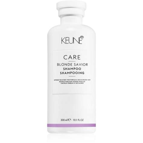 Keune Care Blonde Savior Shampoo шампоан за коса за обезцветена боядисана и химически третирана