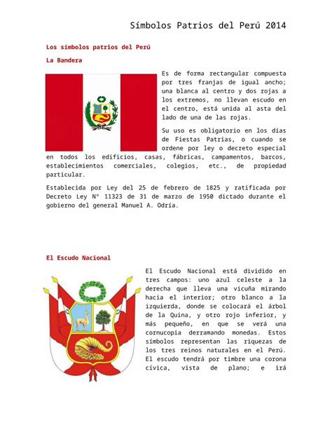 Docx Símbolos Patrios Del Peru Dokumen Tips