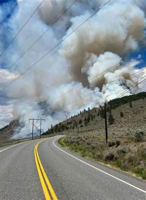 Bc Wildfire Crews Respond To Hectare Fire North Of Lillooet North