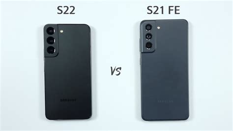 Samsung S22 Vs Samsung S21 Fe Speed Test And Camera Comparison Youtube