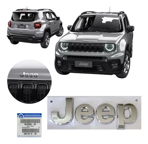 Emblema Jeep Cromado Do Capo Jeep Renegade T270 2023 Parcelamento Sem